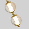 Бра Delight Collection OB2437 brass/clear
