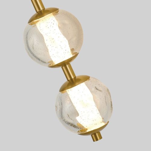 Бра Delight Collection OB2437 brass/clear - фото 3