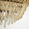 Люстра потолочная LED4U L9438-500-500 GD с УД
