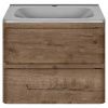 Тумба под раковину Vincea Vico VMC-2V600VO 60х50 подвесная цвет коричневый