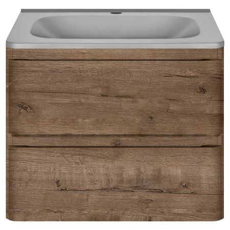 Тумба под раковину Vincea Vico VMC-2V600VO 60х50 подвесная цвет коричневый