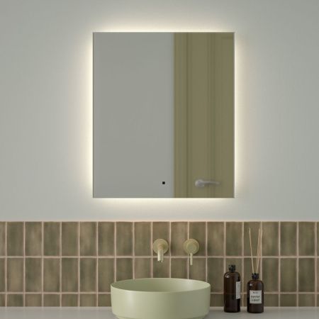 Зеркало с подсветкой Defesto GLOW DF 2506R 60х70 подвесное