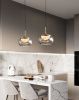 Светильник подвесной Delight Collection MT9128-1H gold/smoke