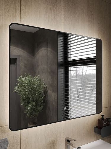 Зеркало с подсветкой Orange Black BL-100ZE 100х80 - фото 3