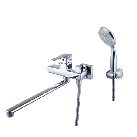 Смеситель для ванны LeMark Basis LM3617C настенный хром без термостата