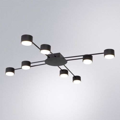 Люстра потолочная Arte Lamp Tracy (Трацы) A1527PL-8BK - фото 2