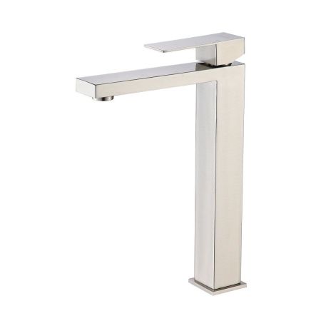 Смеситель для раковины Shevanik S7011L на столешницу сатин