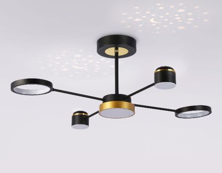 Люстра на штанге Ambrella Light LineTech (ЛинеТецх) FL51632