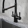 Смеситель для кухни Sancos Garda SC4009MB на мойку черный