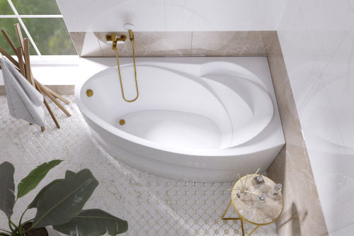 Ванна акриловая 1MarKa JULIANNA MG 01дж1595п 160х90 пристенная асимметричная без каркаса - фото 5 Ванна акриловая 1MarKa JULIANNA MG 01дж1595п 160х90 пристенная асимметричная без каркаса - фото 5