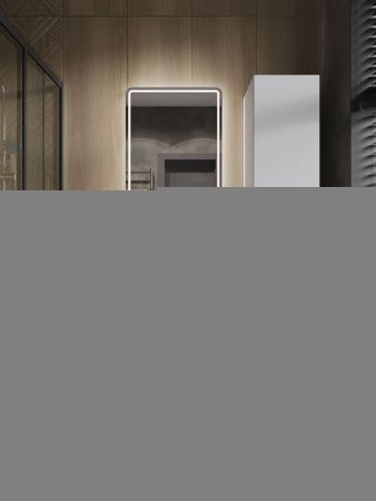 Тумба с раковиной Orange Line Li-60TuwMDF+B05-500W 60х50 подвесная цвет белый