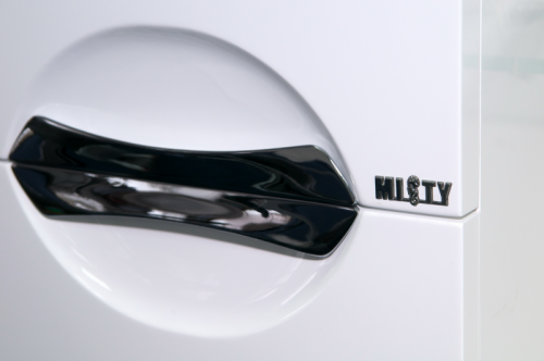 Шкаф-пенал Misty Орхидея П-Жас05035-011БкП 35х34х190 - фото 3