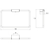 Полотенцедержатель Emco Flow 2755 001 00