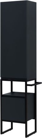 Шкаф-пенал Allen Brau Priority 1.31006.AM 40х180 напольный цвет черный
