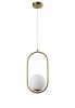 Светильник подвесной Crystal Lux Calle (Цалле) CALLE SP1 BRASS