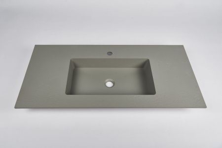 Тумба с раковиной Inda Piccadilly INDA Piccadilly 100MW Cemento 100х50 подвесная