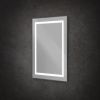 Зеркало с подсветкой BelBagno Kraft SPC-KRAFT-500-800-SENS-NERO 50х80 подвесное