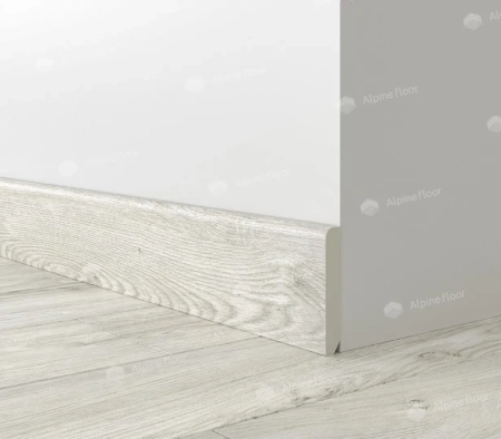 Напольный плинтус Alpine Floor Parquet Light SK 13-11 Серый толщина 1.25 см 2200х80