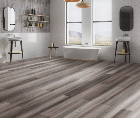 SPC ламинат CronaFloor Wood Дуб Горный Т064525 толщина 0,4 см 43 класс 1200х180