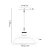 Светильник подвесной Arte Lamp Cappello (Цаппелло) A7038SP-1BK