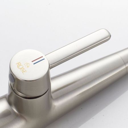 Смеситель для кухни Rose R213L на мойку сатин