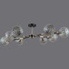 Люстра на штанге Illumico IL0253 IL0253-8CSQ-79 BK AB