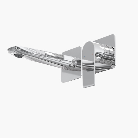 Смеситель Berges VENTAS 76007 настенный хром глянцевый без термостата