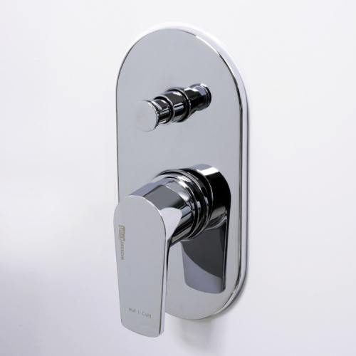 Смеситель для ванны и душа WasserKRAFT Dill 6100 6161 встраиваемый хром - фото 2