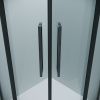 Душевой уголок Grossman Cosmo 301.K33.02.9090.42.00 90х90 стекло прозрачное профиль графит без поддона
