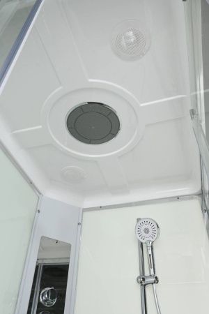 Душевая кабина AvaCan K K2810 100х80 прямоугольная с крышей ориентация универсальная