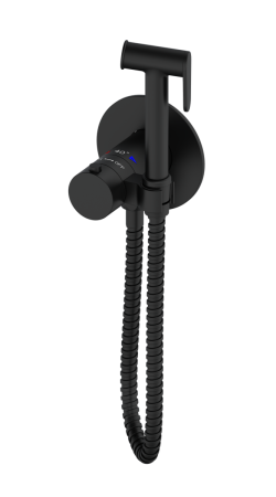 Гигиенический душ со смесителем AltroBagno BM AltroBagnoOggetto060402MB черный