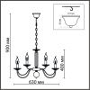 Люстра подвесная Lumion Incanto (Инцанто) 8033/10