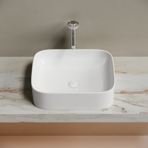 Раковина Ceramica Nova ELEMENT 51 см CN6052 накладная цвет белый - фото 2