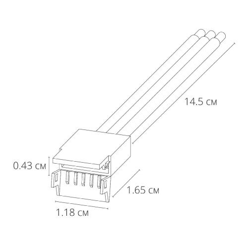 Коннектор для ввода питания Arte Lamp Strip-accessories (Стрип-аццессориес) A30-10-MIX - фото 4