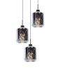Люстра подвесная Lumina Deco Alacosmo (Алацосмо) LDP 6811-3 RD CHR
