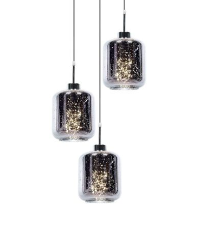 Люстра подвесная Lumina Deco Alacosmo (Алацосмо) LDP 6811-3 RD CHR