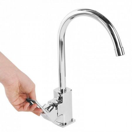 Смеситель для кухни Milardo Atlantic ATLSB00M05 на мойку хром