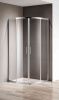 Душевой уголок Cezares MOMENTO MOMENTO-R-2-80-C-Cr 80х80 стекло прозрачное профиль хром без поддона