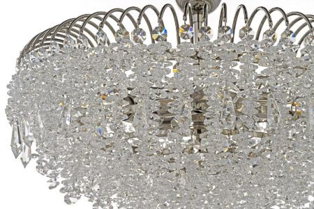 Люстра на штанге Arti Lampadari Delia Nickel (Делиа Ницкел) Delia E 1.3.40.105 N
