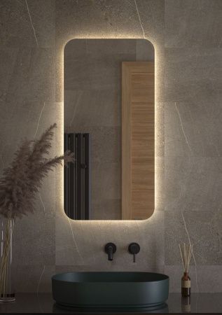 Зеркало с подсветкой Defesto OPTI DF 2805 50х100 подвесное