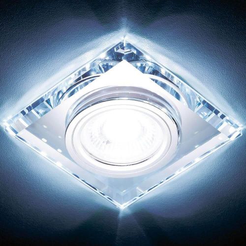 Светильник встраиваемый Ambrella Light LED (ЛЕД) S214 WH/CH/WH - фото 2