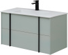 Тумба под раковину Allen Brau Reality 1.32006.PWM 90х46х50 подвесная цвет зеленый