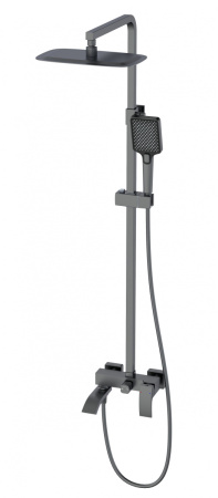 Душевая стойка Wonzon & Woghand Fit WW-88739009-BGM настенная цвет графит