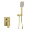 Душевая система Grossman Classic 501.K35.04.320 встраиваемая в стену цвет золото