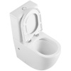 Унитаз-компакт напольный с бачком Тритон Corso Щ0000057975 белый с сиденьем микролифт безободковый каскадный смыв