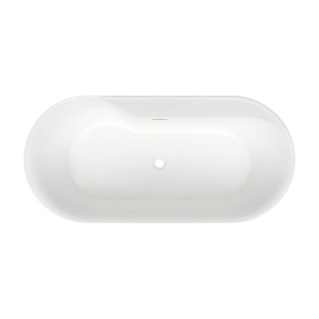 Ванна акриловая Wellsee Vanille Joie 236501000 180х85 отдельностоящая овальная с ножками