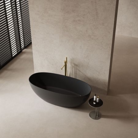 Ванна карбоновая Abber Karbon AK9001-1.7 170х75 отдельностоящая овальная