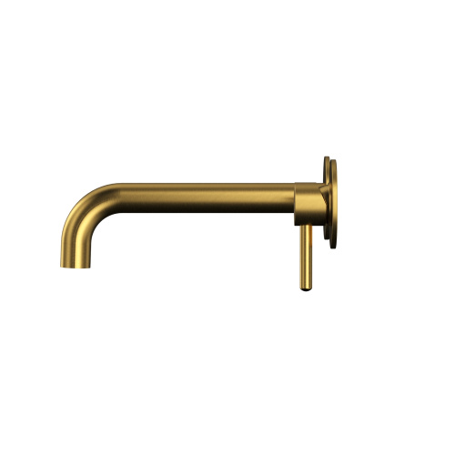 Смеситель для раковины Whitecross Y brushed gold Y1215GLB встраиваемый золото брашированное без термостата - фото 2