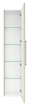 Шкаф-пенал Brevita Alicante ALI-05035-03 40х170 подвесной цвет бежевый