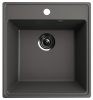 Кухонная мойка Ulgran Quartz Forte 460-09 46х50 цвет графит